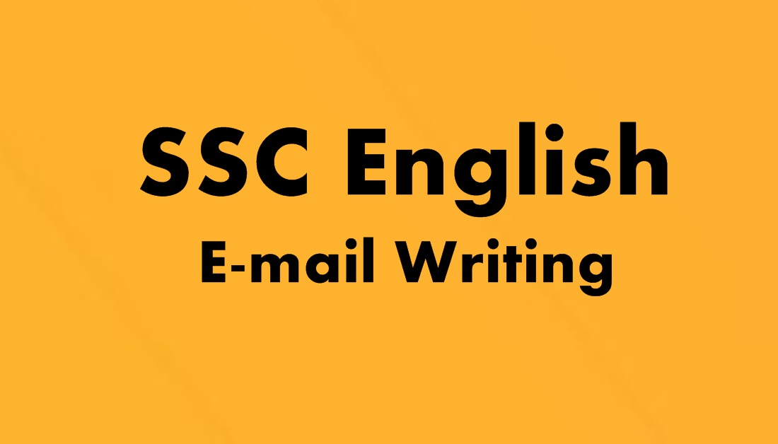 SSC English Email Writing