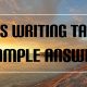 IELTS Writing Task 2 Sample Answer 2021