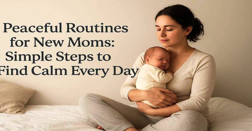 Peaceful Routines for New Moms Simple Steps to Find Calm Every Day